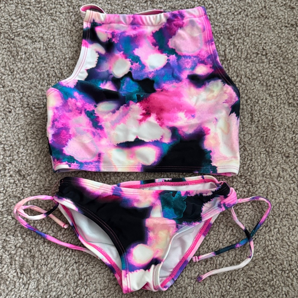 Vibrant Tie-Dye Bikini Set